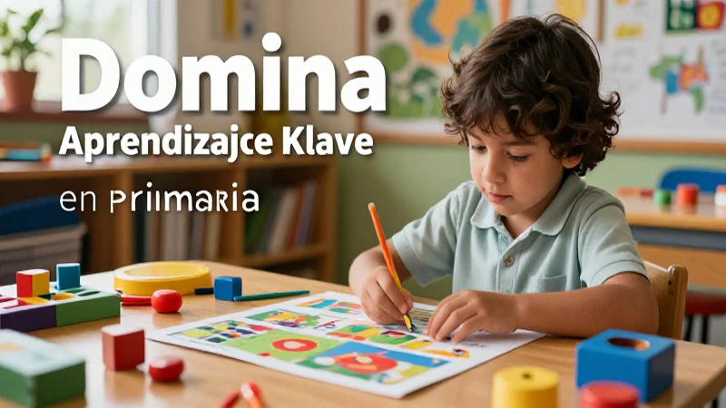 Recursos clave de aprendizaje en primaria
