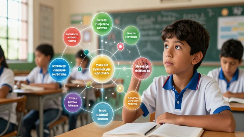 Aprendizaje significativo ilustra fases de conocimiento