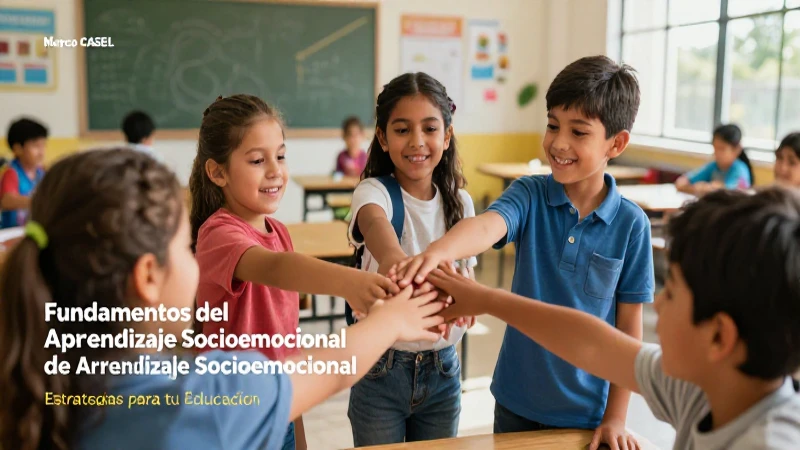 Estrategias de Aprendizaje Socioemocional en educación