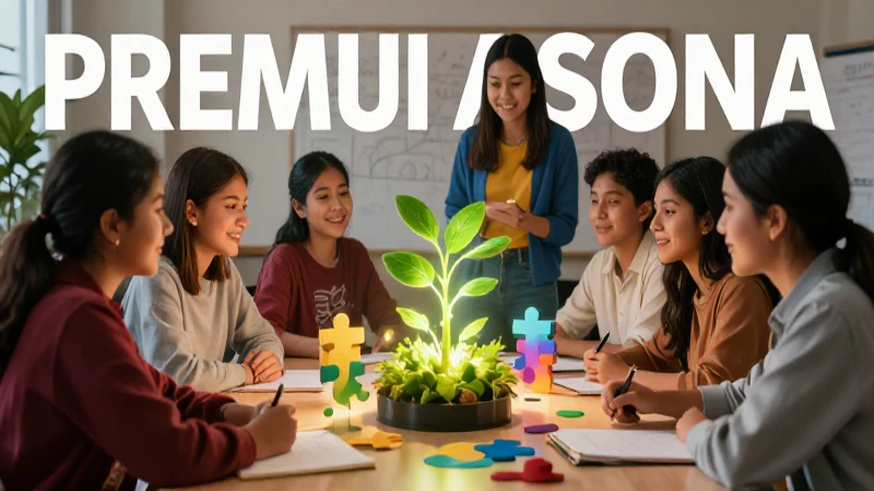 Colaboración educativa vibrante con crecimiento mexicano