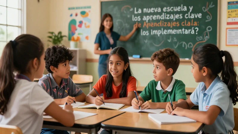 Implementación de aprendizajes clave en México