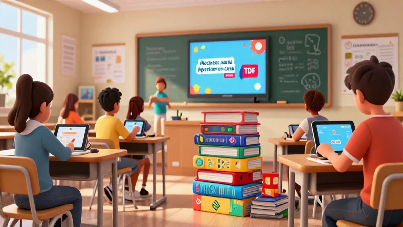 Recursos TDF para aprender desde casa
