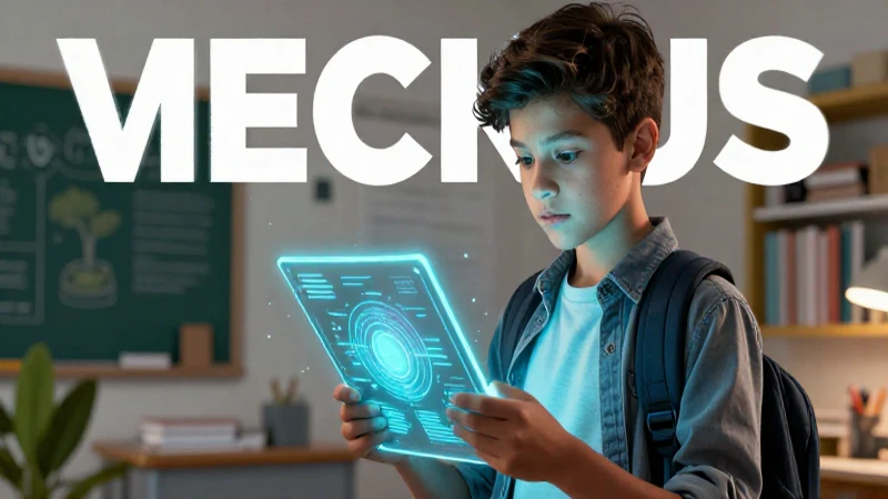 Estudiante diverso usa guía digital mexicana moderna