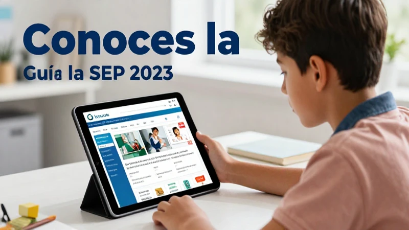 Accede a materiales educativos de SEP 2023