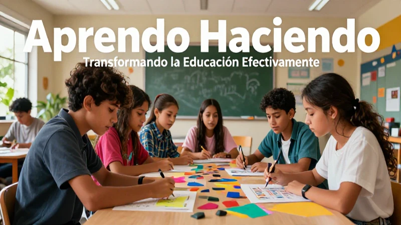 Aprendo Haciendo: Transformando la Educación Efectivamente 7 Aprendizaje activo transforma la educación en México