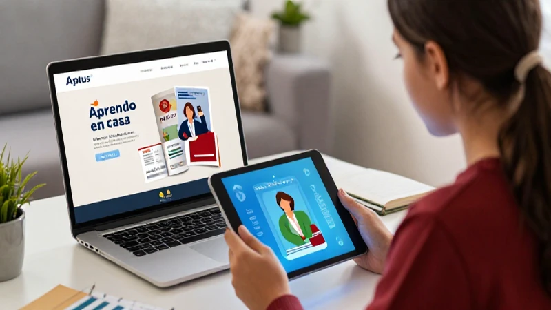 Aptus: Ingresa al Mundo de Aprendo en Casa Efectivamente 4 Aptus mejora el aprendizaje remoto con diseño y calidad