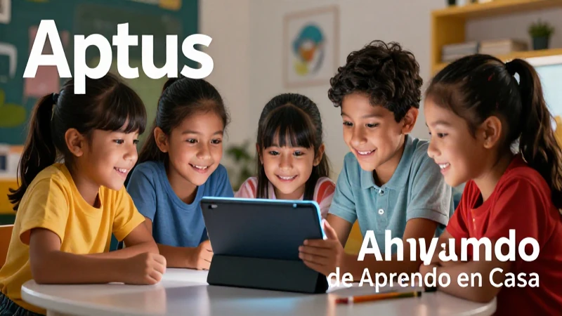 Aptus: Ingresa al Mundo de Aprendo en Casa Efectivamente 5 Aptus ofrece herramientas educativas para aprender desde casa