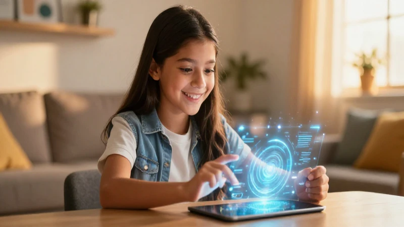 Aptus: Ingresa al Mundo de Aprendo en Casa Efectivamente 7 Joven mexicano aprende feliz con holograma futurista