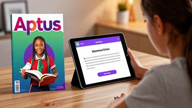 Estudiantes aprenden felices con recursos Aptus en casa