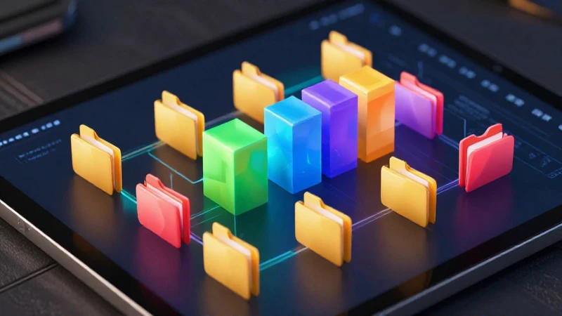 Visualización 3D vibrante de datos en educación