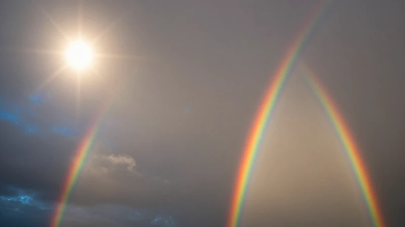 Arcoiris alrededor del sol: fenómenos y curiosidades 5 Curiosidades del arcoíris solar