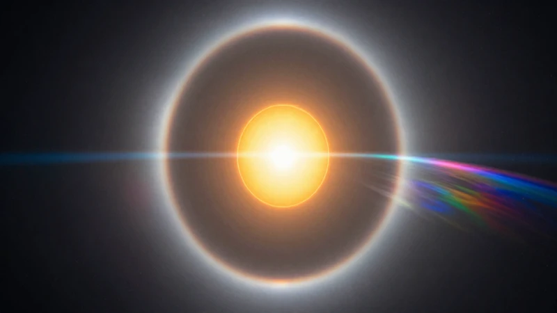 Arcoiris alrededor del sol: fenómenos y curiosidades 4 Halos solares: entre arcoíris y fenómenos celestes