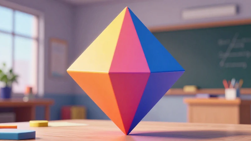 Conoce cómo encontrar el área del romboide de manera fácil y rápida 3 Geometría vibrante en un estudio moderno