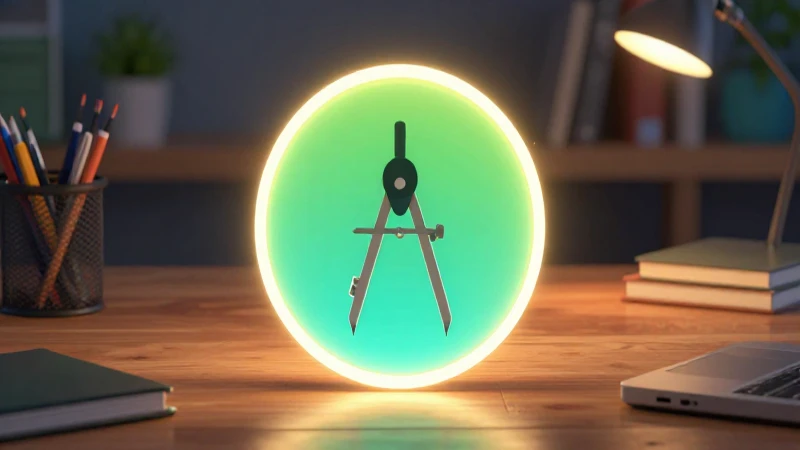 Diseño brillante en moderno escritorio profesional