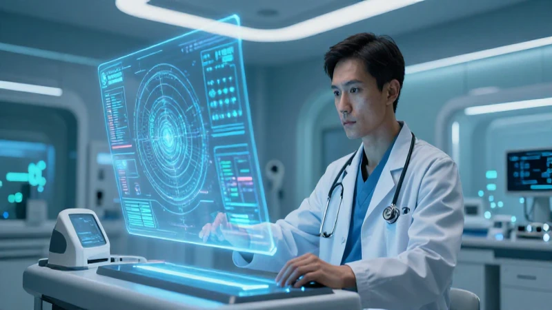 Cuáles son 15 ejemplos impactantes de argumentos de autoridad 8 Doctor futurista con tecnología avanzada en una clínica de vanguardia