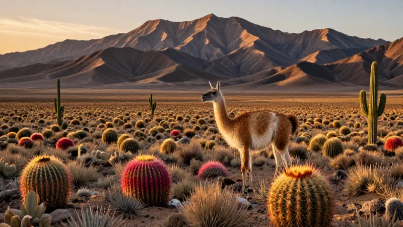 Fauna y flora del clima desértico