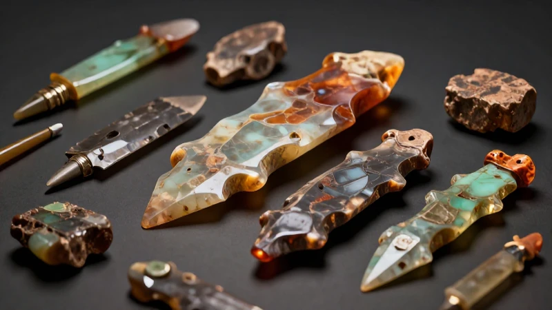 Artefactos arqueológicos estudiados con gran detalle