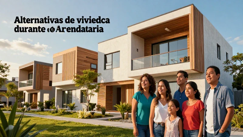 Vivienda para arrendatarias en crisis