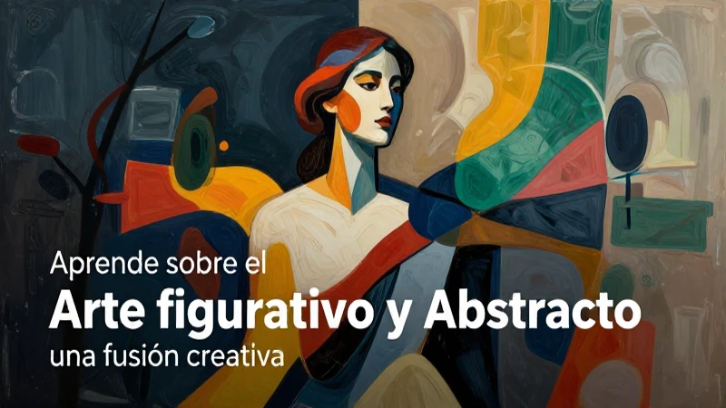 Aprende sobre el arte figurativo y abstracto: una fusión creativa 3 Fusión creativa de figuras y abstracción