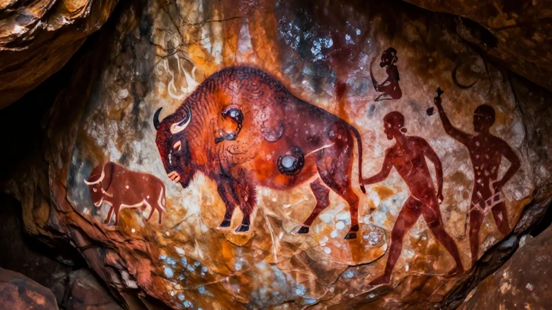 Arte rupestre: pinturas milenarias de cazadores prehistóricos