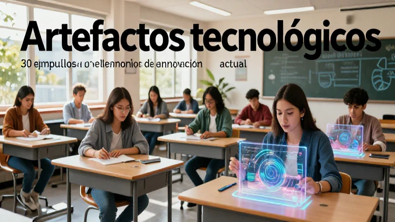 Artefactos tecnológicos transforman la sociedad de manera visual