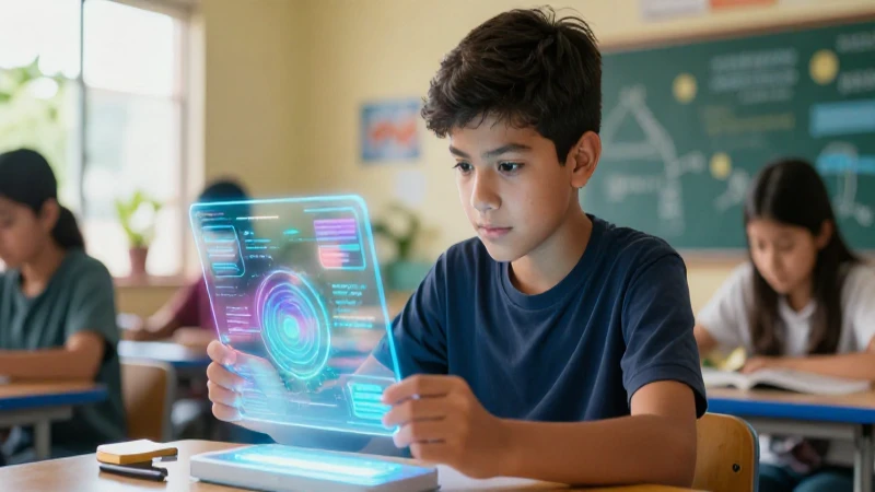 Joven mexicano estudia artefactos tecnológicos holográficos