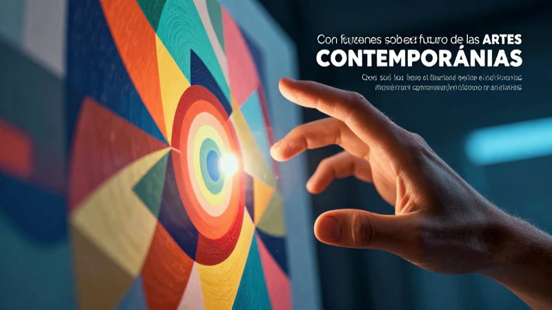 El arte contemporáneo evoluciona dinámicamente hacia el futuro