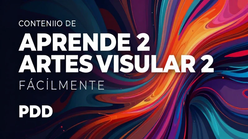 PDF de artes visuales para secundaria