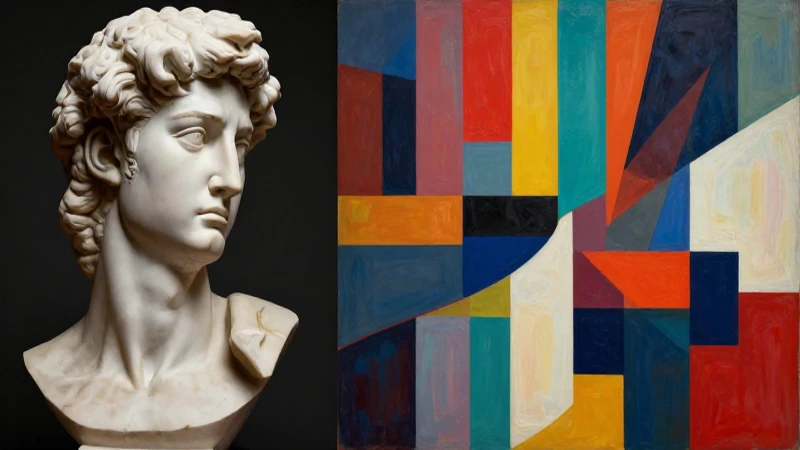 Artes visuales: arte, color y contraste
