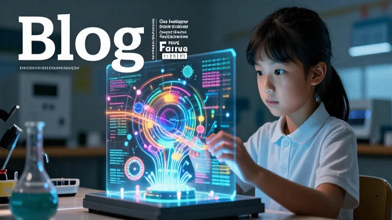 Qué es un artículo de divulgación científica y ejemplos 6 Estudiante observa modelo holográfico científico