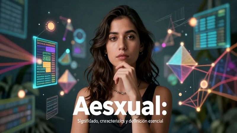 Asexual: Significado, características y definición esencial 4 Asexualidad: estadísticas, datos y conceptos visuales modernos