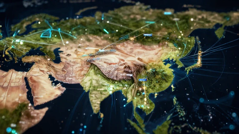 Asia digital, evolución y datos futuristas