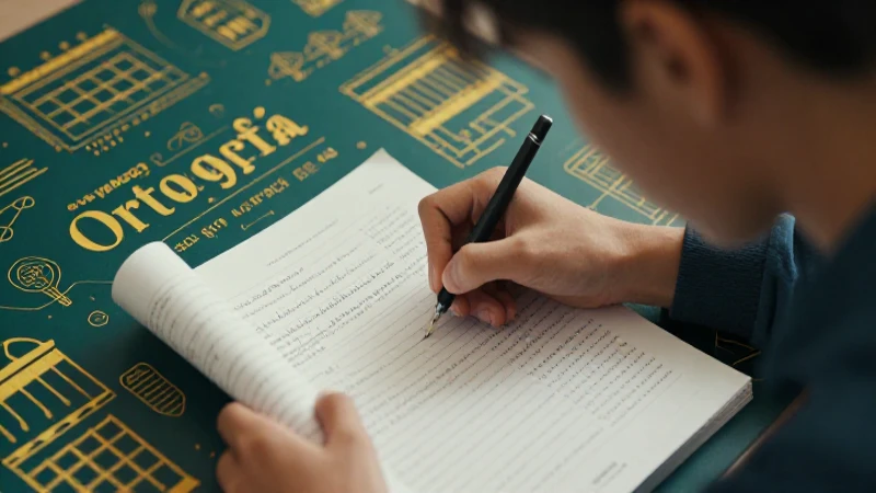 Ortografía: clave para escribir bien