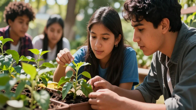 Claves para una educación de calidad en la nueva escuela mexicana 4 Estudiante mexicano colaborando, estilo editorial de calidad