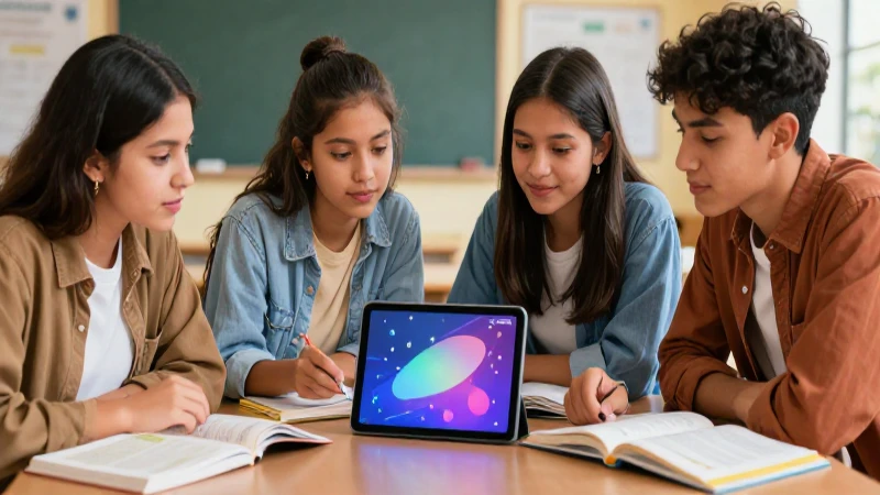 Claves para una educación de calidad en la nueva escuela mexicana 3 Estudiantes mexicanos aprenden con herramientas modernas