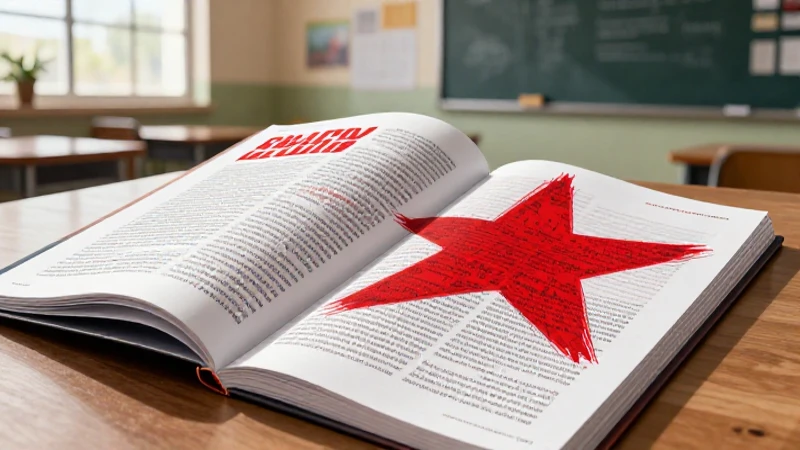 Revista educativa moderna con diseño dinámico