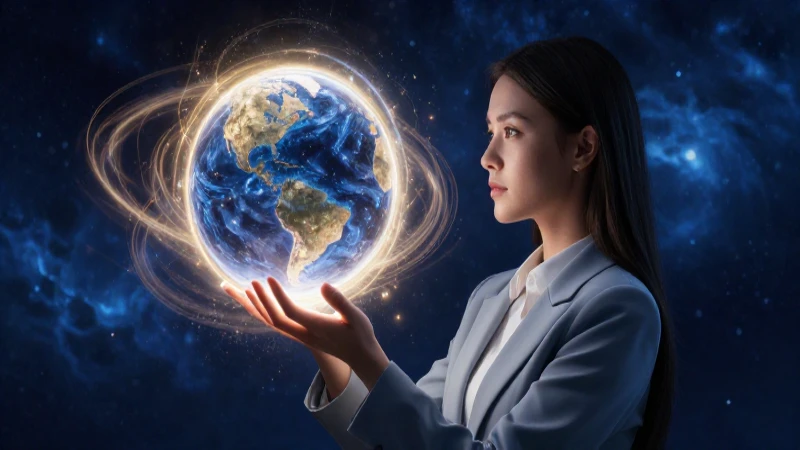 Astrología: concepto, origen y signos zodiacales explicados 5 Estudiante contemplando esfera cósmica vibrante