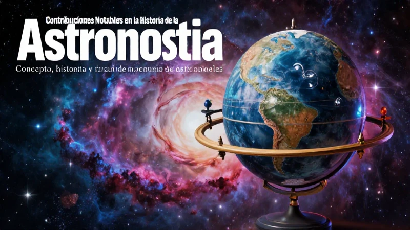 Historia esencial de la astronomía y sus ramas