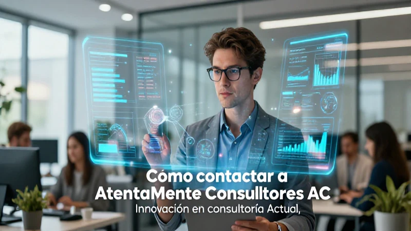 Consultor educativo profesional en entorno moderno