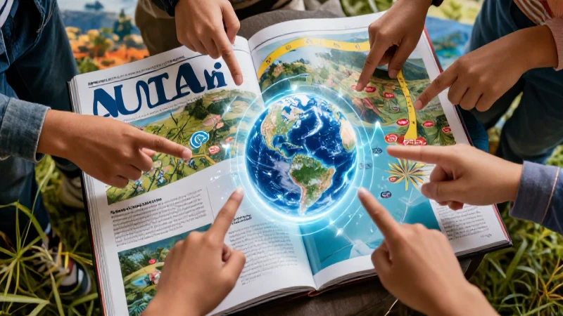 Atlas holográfico educativo y dinámico