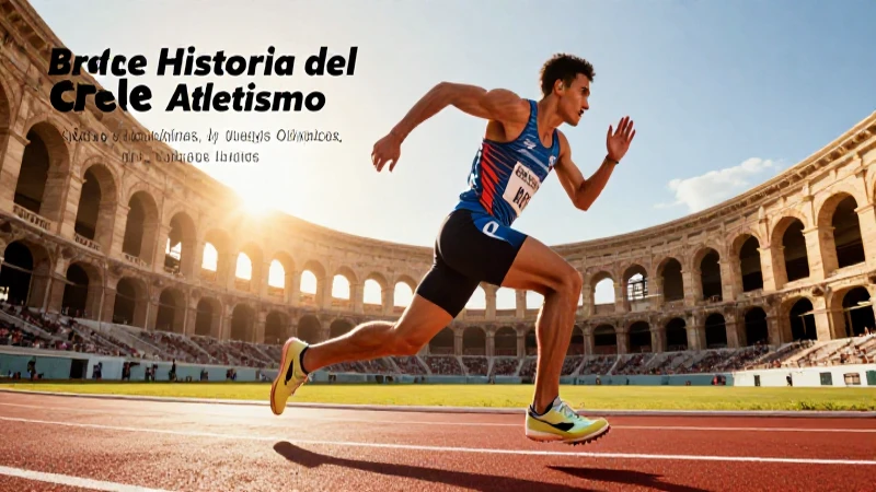 Historia y disciplinas del atletismo