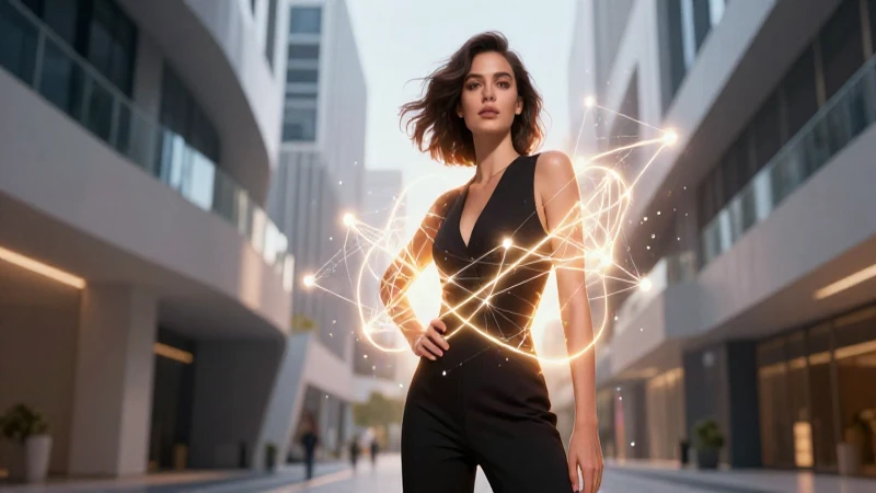 Atracción: Definición y Concepto Esencial para Entender 3 Figura elegante con energía de conexión vibrante