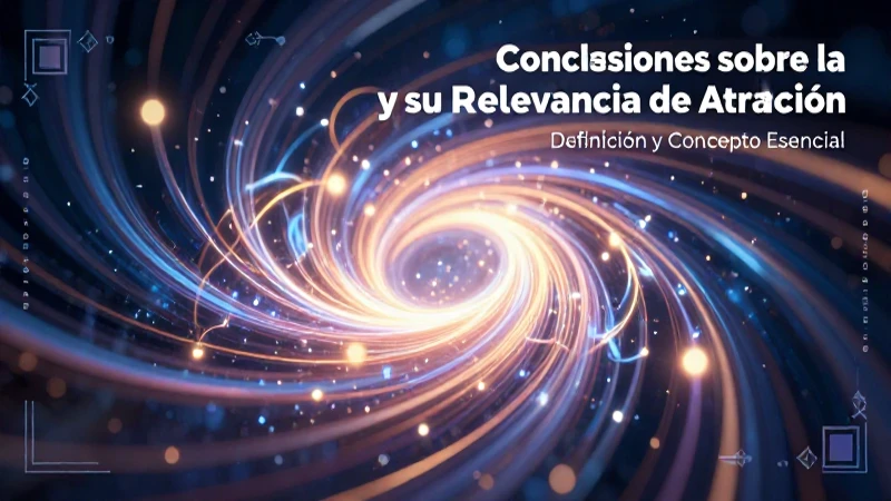 Atracción: Definición y Concepto Esencial para Entender 6 Arte conceptual vibrante sobre atracción y su relevancia