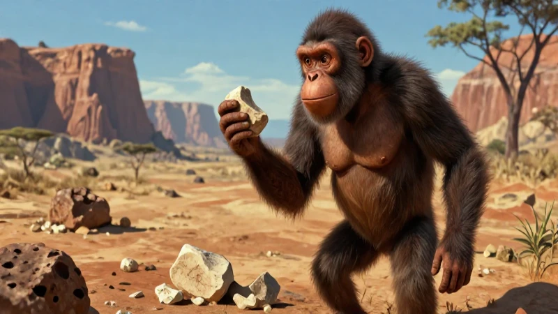 Cuál es el origen y características del Australopithecus 7 Australopite descubre fósil en sabana dramática