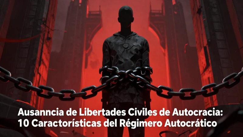 Autocracia: 10 Características del Régimen Autocrático 5 Régimen autocrático sin libertades civiles
