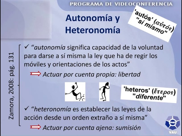 autonomia concepto tipos y diferencias con heteronomia
