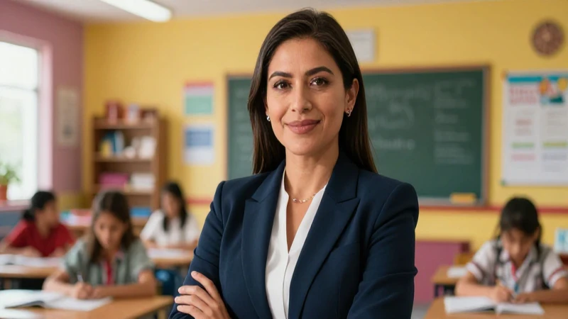 Retrato cinemático de educador profesional en México