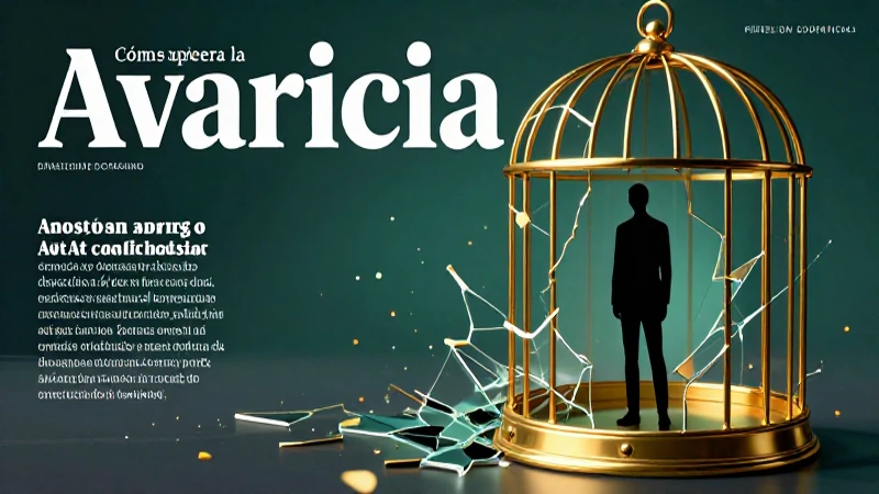 Supera la avaricia