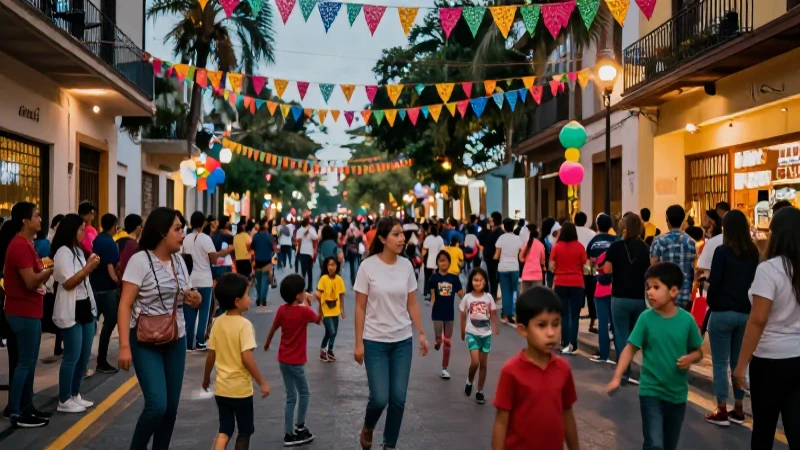 Impacto social de las celebraciones urbanas mexicanas