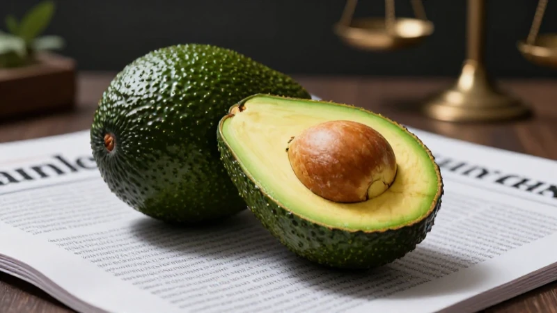 Aguacate en contexto legal y académico